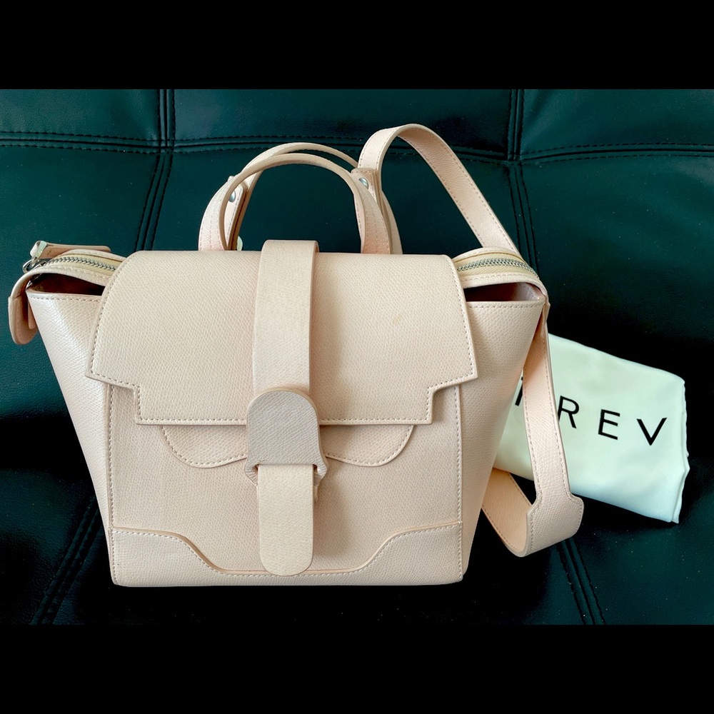PRE-OWNED Senreve Mini Maestra Pebbled Leather - Blush